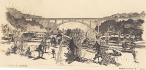 Entwurf von MAN zur Mangfallbrücke 1934