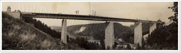 Brückenbaustelle am 25.09.1936