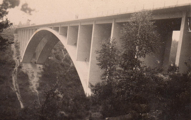 Teufelstalbrücke um 1955