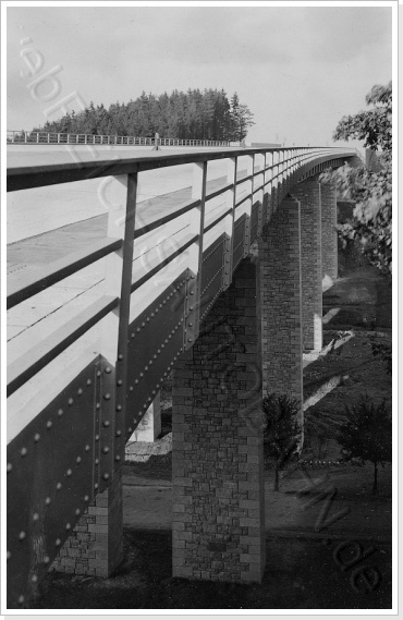 Hirschfeldtalbrücke 28.09.1937 Blick Richtung Dresden