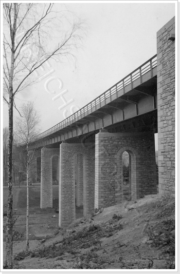 Hirschfeldtalbrücke 28.09.1937 Blick Richtung Chemnitz
