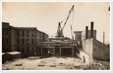 Baustelle am 14.08.1937