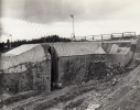km 67,5 Unterführung bei Daxa, der südlichr Teil hat sich abgesenkt, Oktober 1935