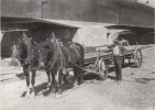 Mai 1935 Pferdegespann zur Materiallieferung